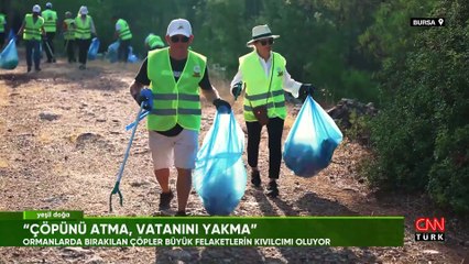 Yeşil Doğa, Doğaya Saygı Çöp Toplama Seferberliği'ne katıldı