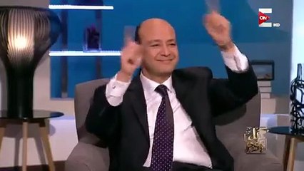 شاهدي مي عز الدين وعمرو أديب يرقصان على أغاني "المهرجانات"