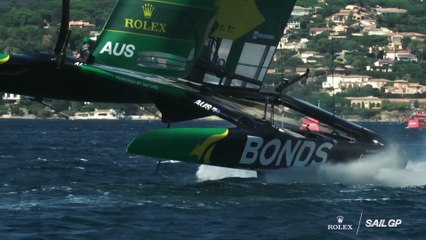 SailGP 2025 / F50 en FLOW-motion  Action au ralenti SailGP depuis Saint-Tropez et Genève