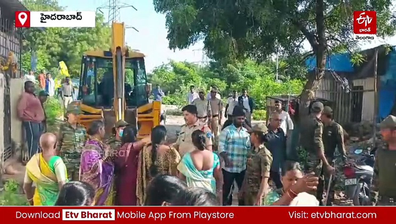 కొండాపూర్​లో హైడ్రా కూల్చివేతలు - ఈసారి రూ.3,60...