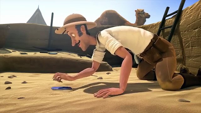 The Egyptian pyramids-funny animated short film movie