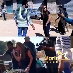 بالفيديو.. طرد ريهام سعيد من مدينة رأس غارب أثناء محاولتها التصوير !!