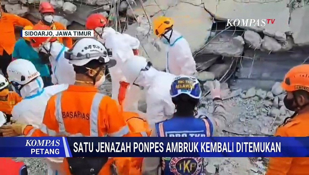 Dipercepat! Penampakan Ekskavator Evakuasi Ambruknya Ponpes Al Khoziny Sidoarjo | KOMPAS PETANG