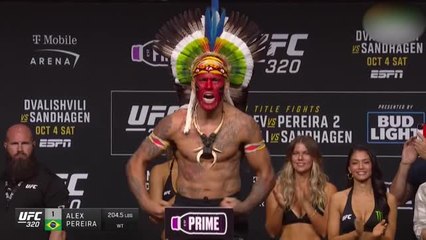 UFC 320 - Le face-off tendu entre Ankalaev et Pereira