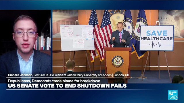 US government shutdown to drag into next week: Republicans, Democrats trade blame for breakdown