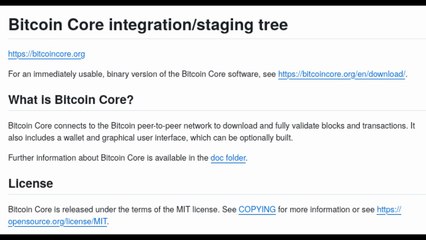 Inside Bitcoin Core’s GitHub: Active Development in 2025