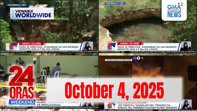 24 Oras Weekend Express: October 4, 2025 [HD]