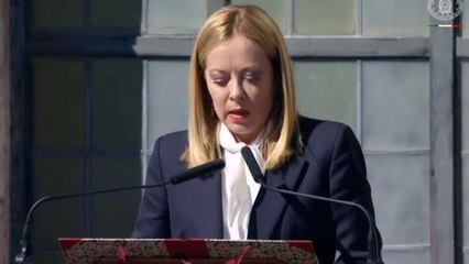 Assisi, Meloni: «Piano di pace Usa è una luce che squarcia le tenebre guerra»
