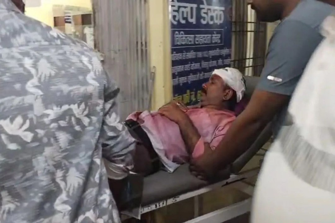 कांग्रेस नेता की बेदम पिटाई, बेसबॉल स्टिक से फोड़ा सिर