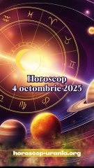 Horoscop 4 octombrie 2025 - oferit de horoscop-urania.org