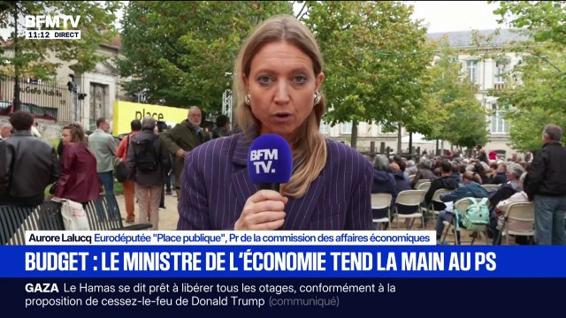 Budget: “Cette stabilité politique passera par de la justice fiscale”, estime Aurore Lalucq (Place publique)