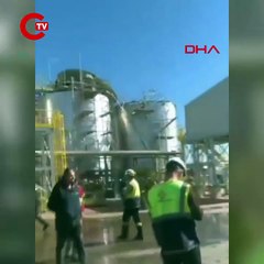 Petrokimya tesisinde patlama sonucunda 2 kişi hayatını kaybetti