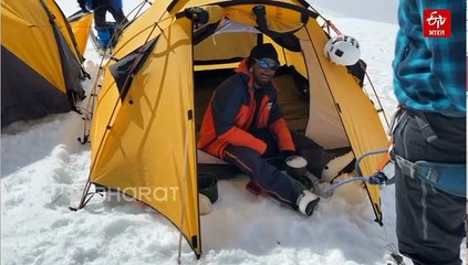 हिसार के पर्वतारोही मनोज कुमार ने रचा इतिहास, उत्तराखंड में 6,387 मीटर ऊंची "ब्लैक पीक" पर फहराया तिरंगा