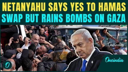 Netanyahu Backs Trump’s Hamas Prisoner Swap Plan BUT Israeli BOMBS Keep Falling On Gaza