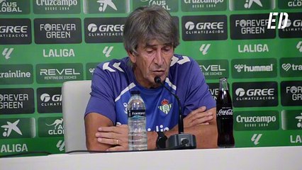 Manuel Pellegrini habla sobre la situación de Antony