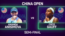 Anisimova demolishes Gauff to reach Beijing final
