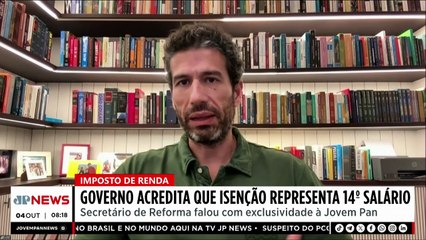 Governo acredita que isenção do IR representa 14º salário