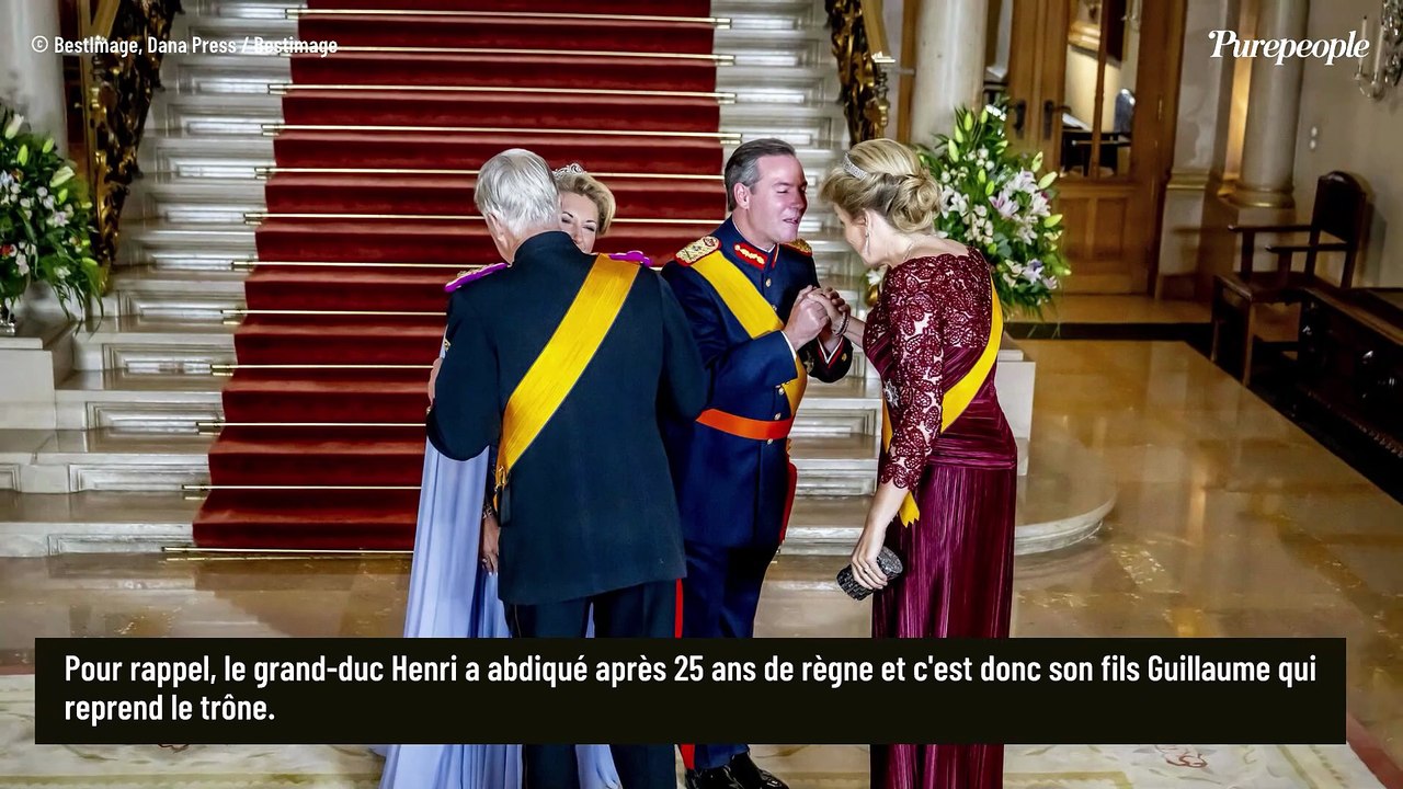 Deux princesses héritières européennes, dotées de robes pailletées, illuminent la soirée organisée en l'honneur de Guillaume de Luxembourg