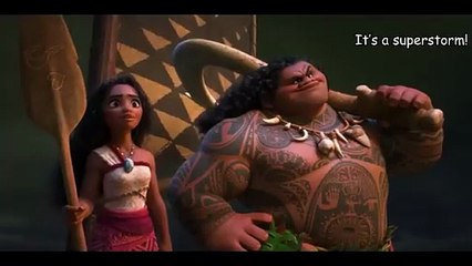 Moana 2 - Ending Scene - Final Battle - Maui Lifts The Island