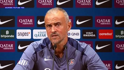 La sortie forte de Luis Enrique après les tensions entre le PSG et les sélections nationales