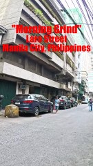 Morning Grind on Lara Street in Manila City, Philippines
