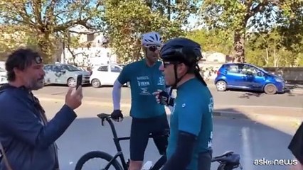 Perugia - Roma in bici per dire no al divieto aromi nelle e-cig