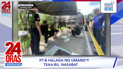 P7-B halaga ng umano'y tsaabu, nasabat #shorts | 24 Oras Weekend