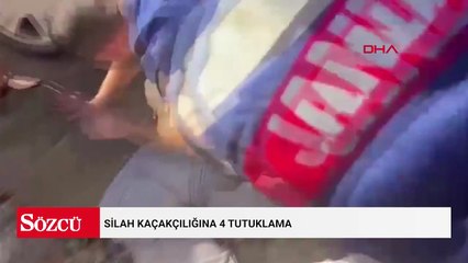 Silah kaçakçılığına 4 tutuklama