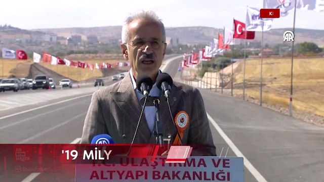 Ulaştırma ve Altyapı Bakanı Uraloğlu, Kırşehir'de konuştu: