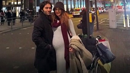 ريهام أيمن زوجة شريف رمزي على كرسي متحرك.. والسبب؟