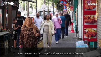 A Ramallah palestinesi appogiano la risposta Hamas all'accordo di pace di Trump