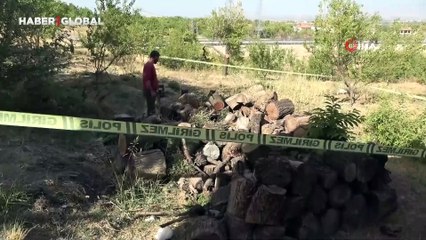Malatya'daki kayısı bahçesinde şoke eden görüntü! "2 metre çapında ve 6 metre derinliğinde"
