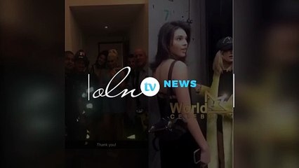 كايلي جينر توثق لحظة حبسها بالمصعد ثم إنقاذها من رجال الإطفاء..بالفيديو