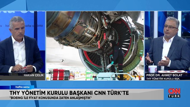 Türk Hava Yolları Yönetim Kurulu Başkanı Prof. Dr. Ahmet Bolat, merak edilen soruları Hafta Sonu'nda yanıtladı