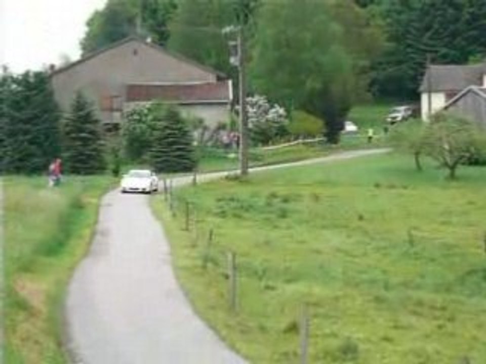Porsche ouvreuse rallye alsace vosges