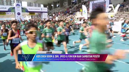 Kanak-kanak berusia 10-12 tahun tak lepaskan peluang sertai acara larian Speed dan Fun Run