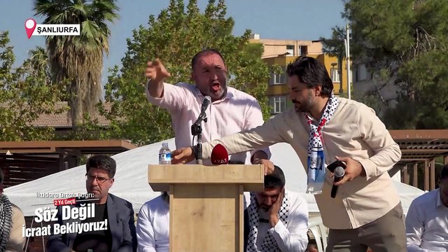 Ortak Çağrı - Söz Değil İcraat Bekliyoruz! Mehmet Emin Kutluay’ın Konuşması - Şanlıurfa