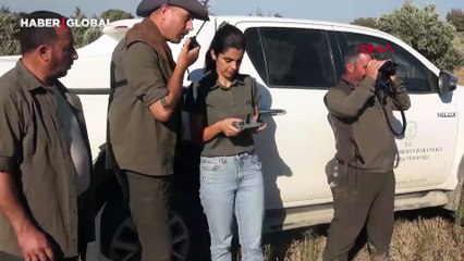 Dronla tespit edilen 9 kaçak avcı böyle yakalandı 