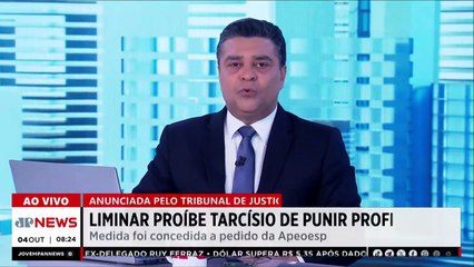 Liminar proíbe Tarcísio de punir professores