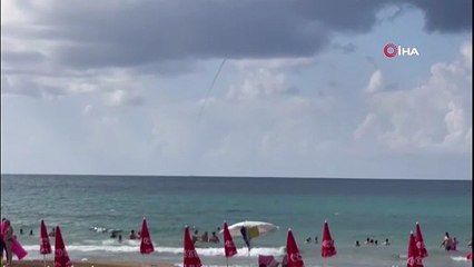 Alanya açıklarında hortum
