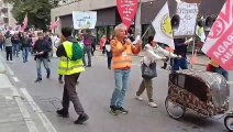 In corteo per le strade di Monza contro la Pedemontana
