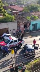 Acidente é registrado na ladeira de Chã de Bebedouro na manhã deste sábado (4)