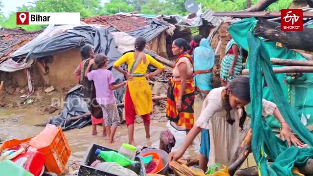 Bihar Battles Deluge: Torrential Rains Trigger Widespread Flooding, Shut Schools In Several Districts