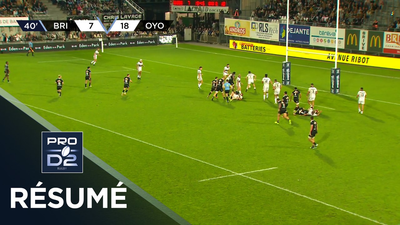 PRO D2 Saison 2025-2026 J06 - Résumé CA Brive - Oyonnax Rugby
