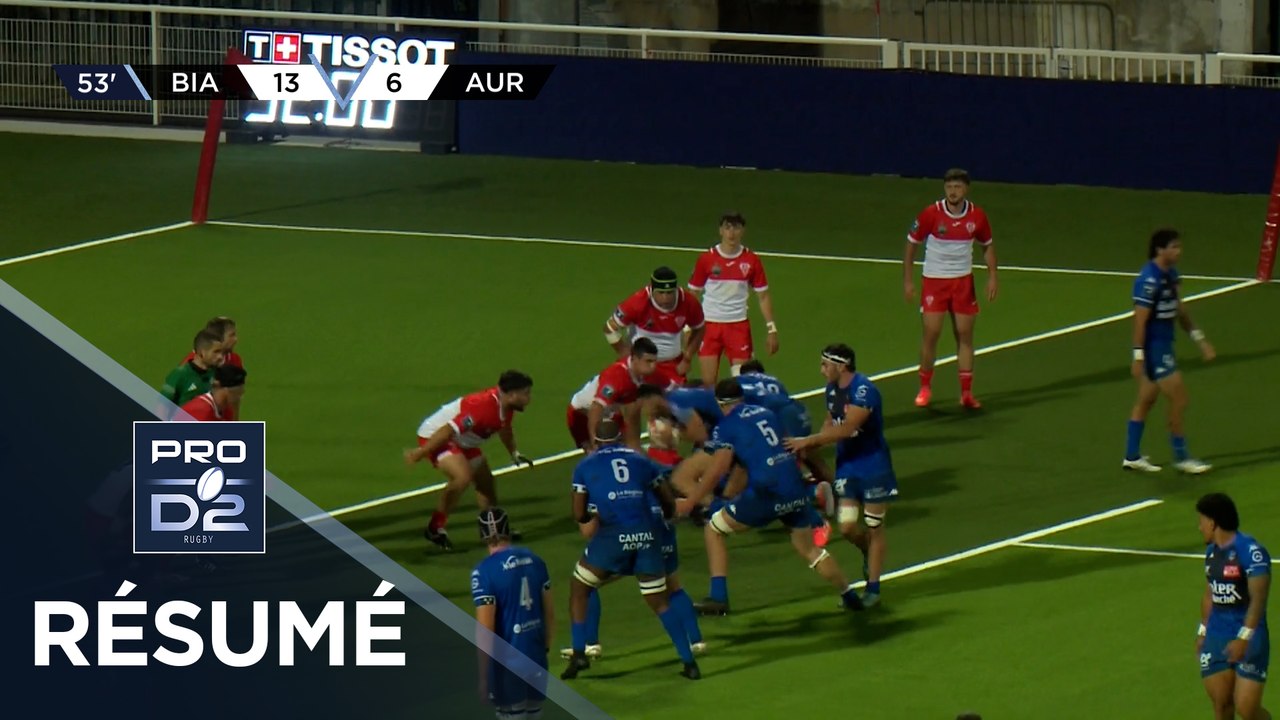 PRO D2 Saison 2025-2026 J06 - Résumé Biarritz Olympique PB - Stade Aurillacois