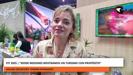Rosamonte turismo llevo su propuesta de turismo y sustentabilidad a la FIT 2025