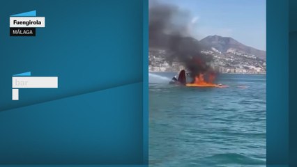 La explosión hunde el barco y deja heridos de gravedad