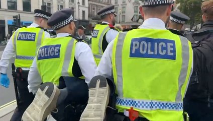 Arrests made as Pro-Palestine Action demo goes ahead in Trafalgar Square
