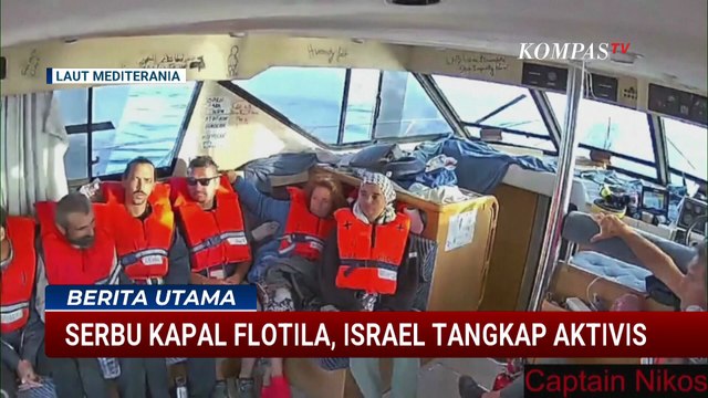 [FULL] Deret Fakta Israel Tangkap Aktivis Global Sumud Flotilla, Blokade Bantuan ke Gaza!