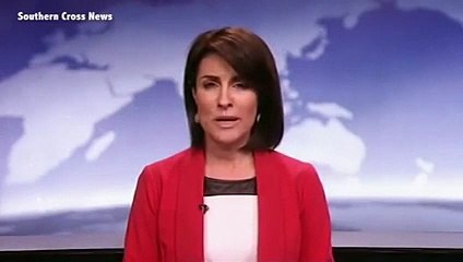 موقف محرج تتعرّض له مذيعة على الهواء والسبب الأنفلونزا